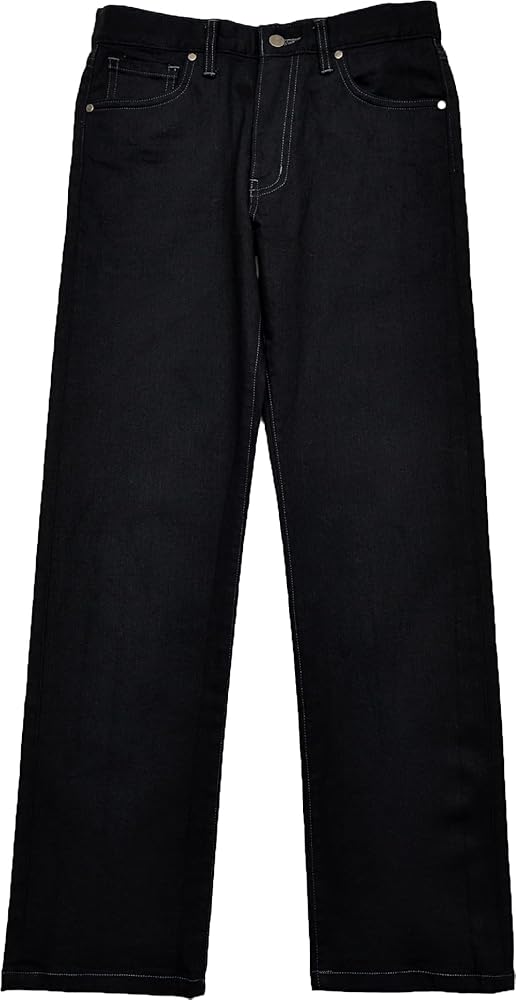AAKAM ブラックストレートデニム AAKAM ブラックストレートデニム